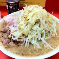 Snapdishの料理写真:小ラーメン辛め野菜|平島さん