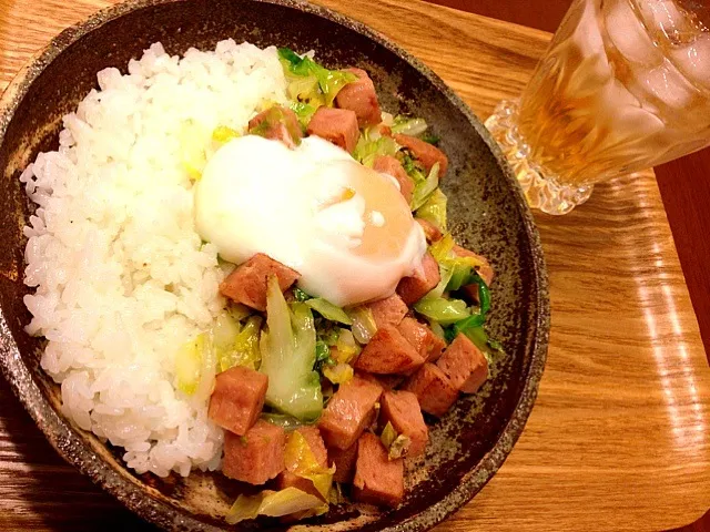 Snapdishの料理写真:スパムキャベツ丼|SPC2012さん