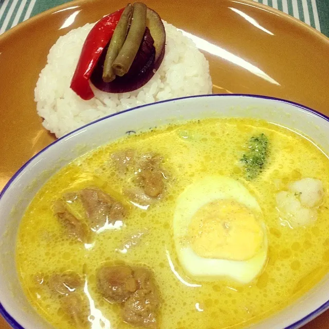 Snapdishの料理写真:鳥肉カレー|なみへえさん