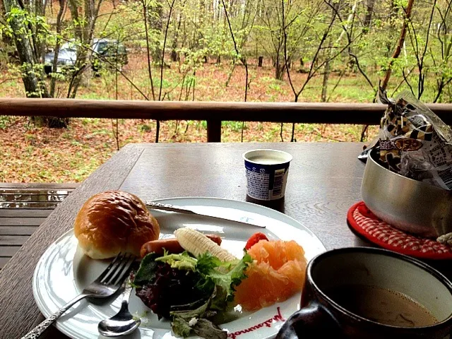 朝ごはん|くるまどこうすけさん