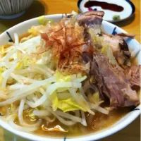 Snapdishの料理写真:自家製二郎系ラーメン|Takayaさん