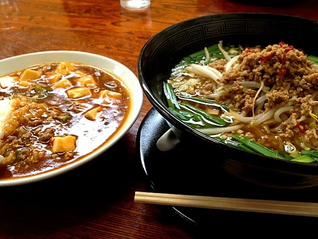 台湾ラーメンとマーボ飯|mktさん