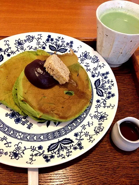 抹茶ホットケーキ|ぷっちょさん