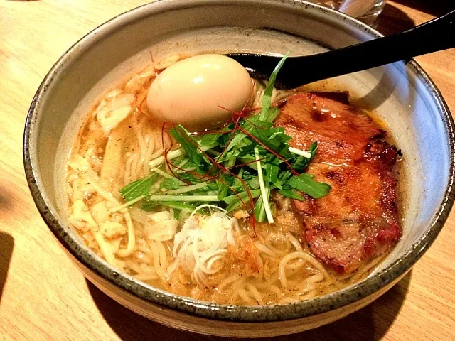 中目の麺屋宗の塩ラーメン♡|namiさん