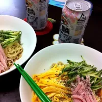 Snapdishの料理写真:冷やし中華はじめました♪♪|安藤雄介さん