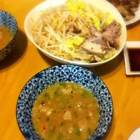 Snapdishの料理写真:トンコツ味噌のつけ麺|Takayaさん