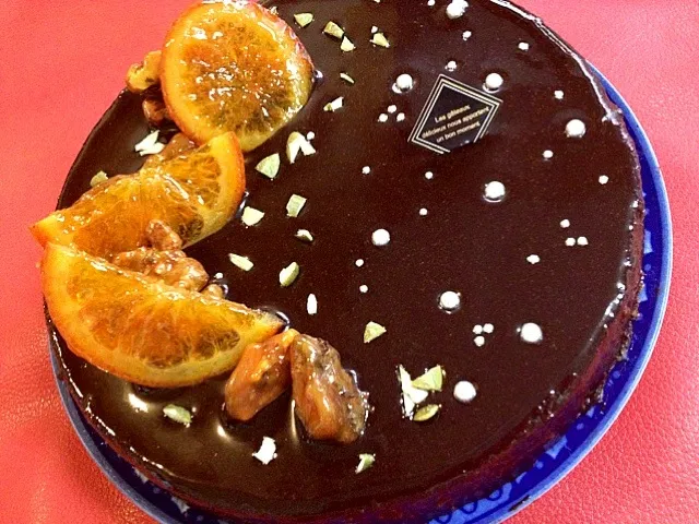 Cheesecake de chocolat orange|erika aokiさん