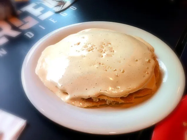 pancake w/ macademia sauce|takana kameiさん