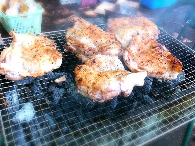 本日は新木場でBBQなう。|きむらゆりかさん