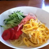 Snapdishの料理写真:冷やし中華🎐|tomoyasuさん