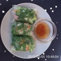 Snapdishの料理写真:ベトナム風春巻、Vietnam style HARU-MAKI|yamawaki yoshioさん