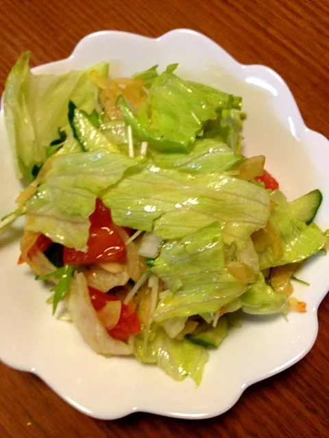 Snapdishの料理写真:お野菜摂りましょサラダ♪|かまさん