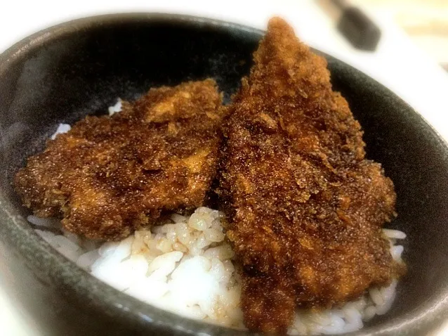 Snapdishの料理写真:ソースカツ丼😁|Yama🐶さん