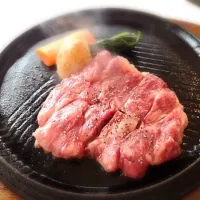 Snapdishの料理写真:佐賀牛のステーキ|yui_shimokawaさん