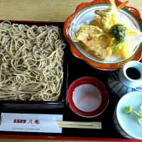 Snapdishの料理写真:天ざるそば|みぽさん