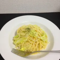 Snapdishの料理写真:春キャベツのペペロンチーノ|あいさん