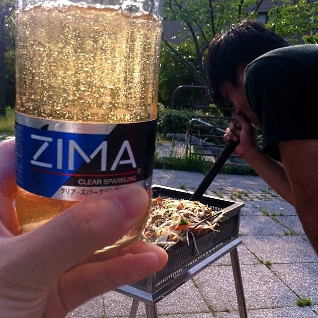 BBQとZIMA|Yayoiさん