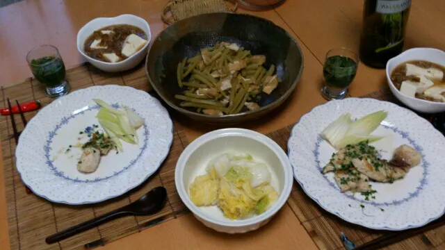 ふきの煮物、めかじきのオリーブイルソテー|松尾ゆう子さん