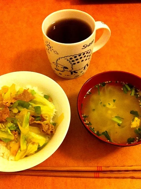 Snapdishの料理写真:焼肉丼|まりりんさん