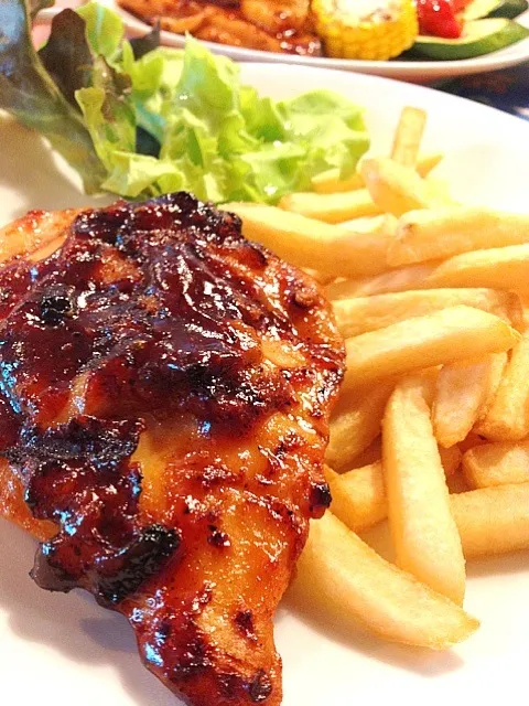 Spicy chicken steak|Pamさん