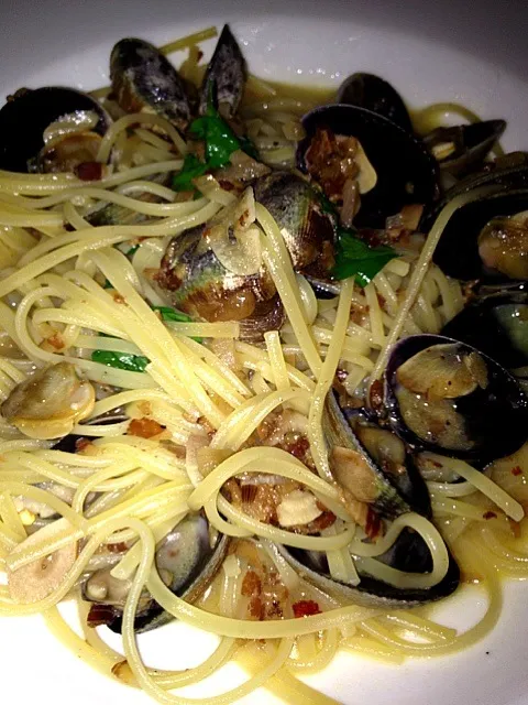 linguine with white clam sauce|micky chanさん