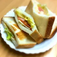 Snapdishの料理写真:サンドイッチ|ゆさん