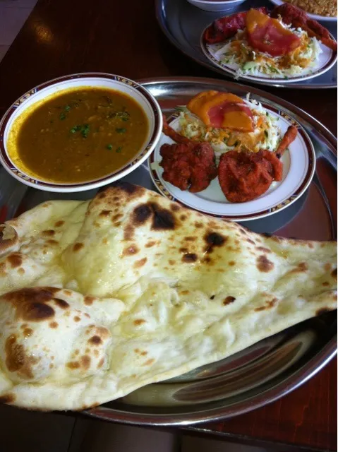 インド料理👳ナス🍆とひき肉のカレーセット🍛|ひさちゃん👸さん