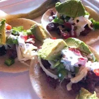 Snapdishの料理写真:tacos!|leslie hendersonさん