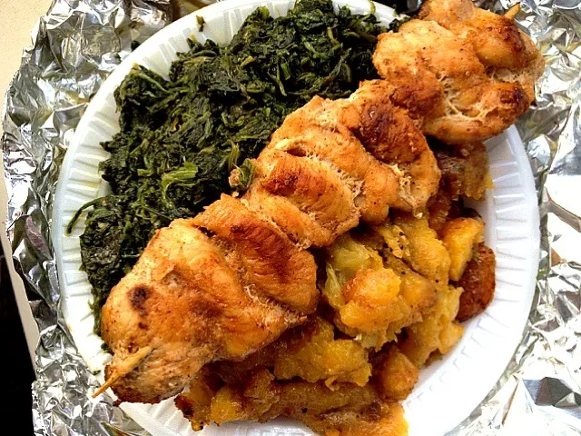 Jama-Jama, Poulet Fricasee & Fried Plantains|David Armondさん