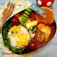 Snapdishの料理写真:バンビ☆弁当♪