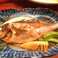 Snapdishの料理写真:イサキ煮付け|えりさん