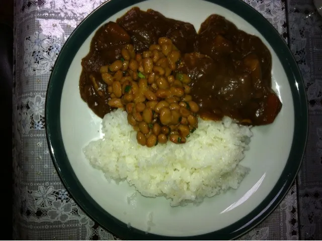 ママの手作り納豆カレー🍛|ひさちゃん👸さん