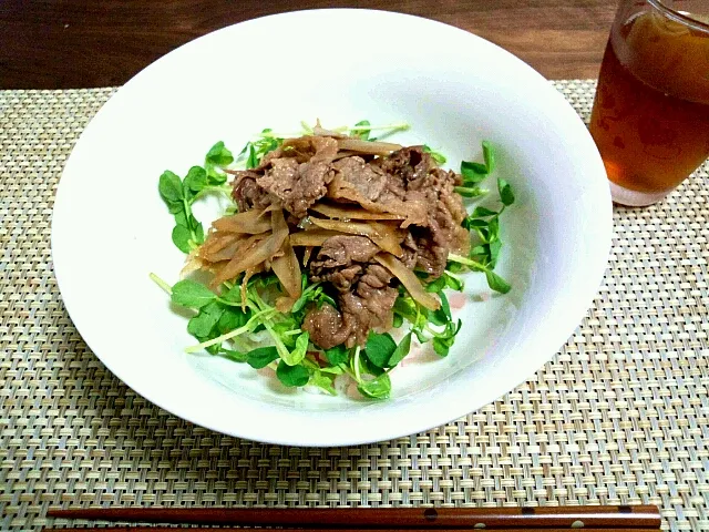 Snapdishの料理写真:洋風牛丼|菊地麻美さん