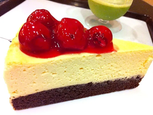 brownie cheese cake|Issara. 🍴さん