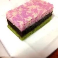 和菓子。花菖蒲。