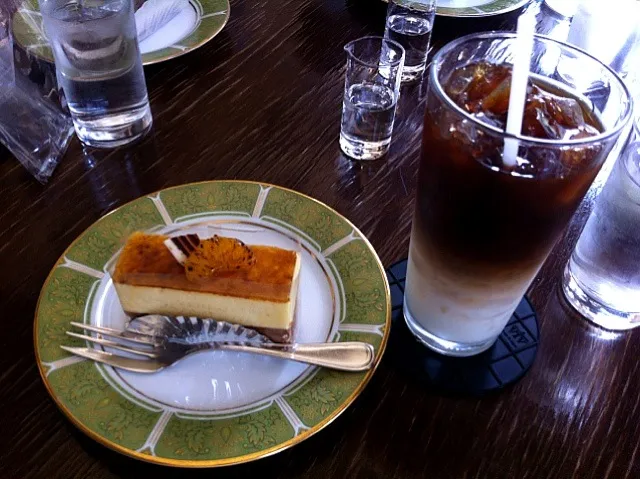 オレンジとチョコのケーキ カフェオレ☆小竹向原のケーキ屋さん|pstlyurさん