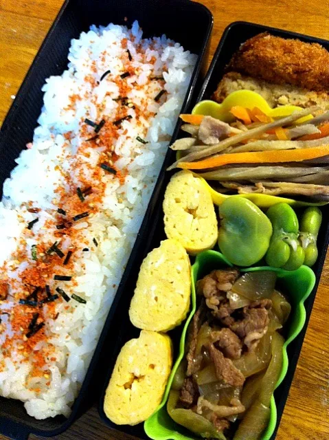 Snapdishの料理写真:今日のお弁当|ゆうさん