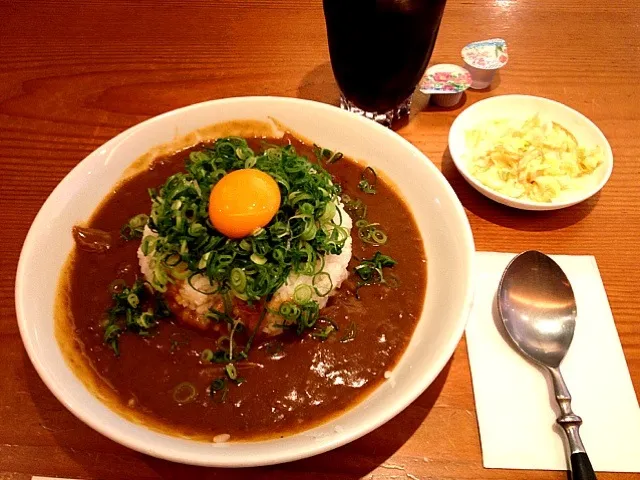 Snapdishの料理写真:牛スジねぎカレー|矢信 結衣さん