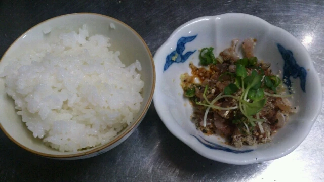 筑後川でとれたえつの刺身|muuさん