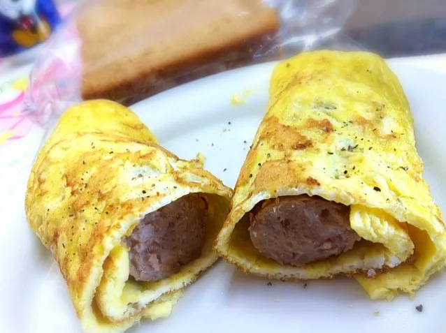 Sausage egg roll|PeonyYanさん