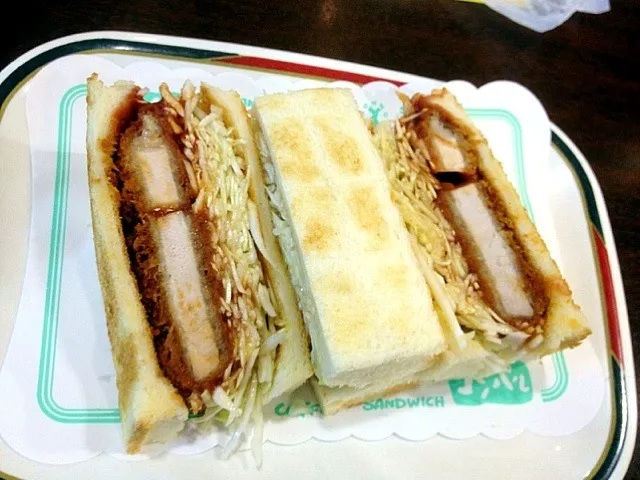 Pork cutlet sandwich|chan mitsuさん