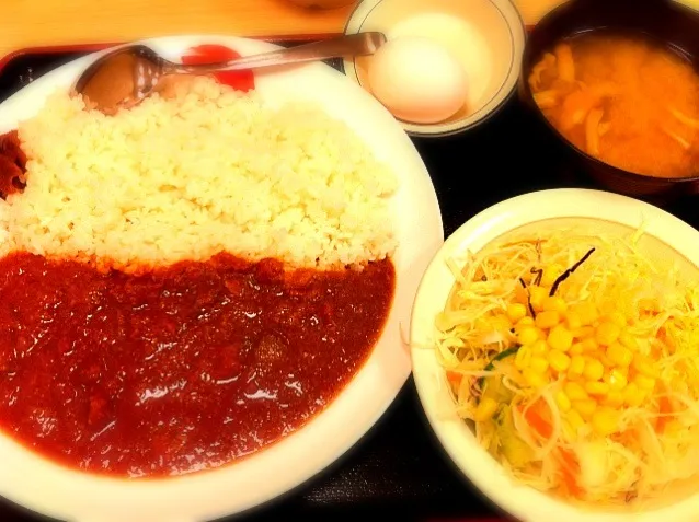 トマトカレー野菜セット（並）786kcal 440円|Shigechika AIKAWAさん