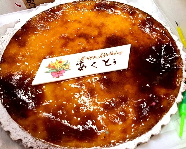 Snapdishの料理写真:バースデーケーキfromクラスメイト|momoさん