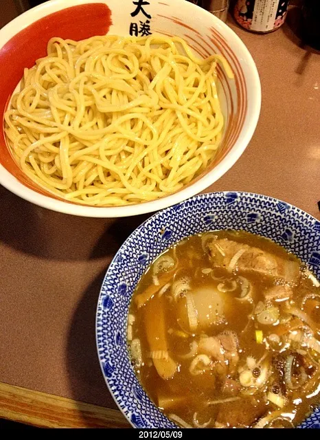 Snapdishの料理写真:つけ麺(中)+味玉|かずひこさん