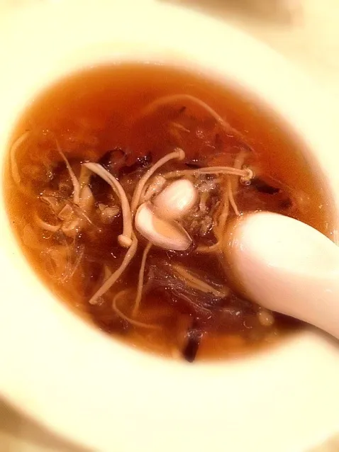 Braised Shark’s Fin Melon with Bird’s Nest Lily Bulbs and Golden Mushrooms|seikoさん