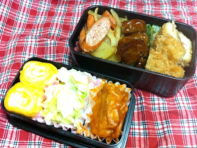 カレーポテト弁当|えりさん