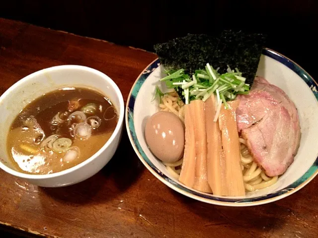 Snapdishの料理写真:濃厚特つけ麺。久々に食ったがうまくて安心した。|SHIOYA, Hiromuさん