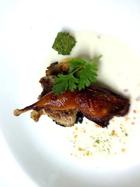 roast quail tom kha|willzさん