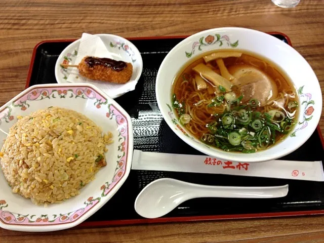 Snapdishの料理写真:王将、日替わり定食(^O^)／|ぷくさん