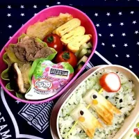 Snapdishの料理写真:高校生のムスメのお弁当♪|えりんさん